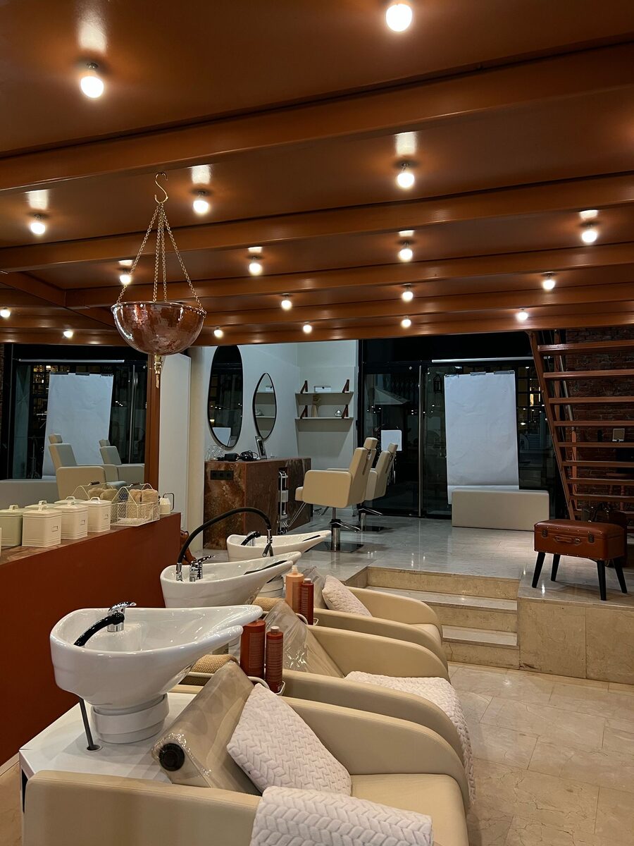 Interior del salón bely